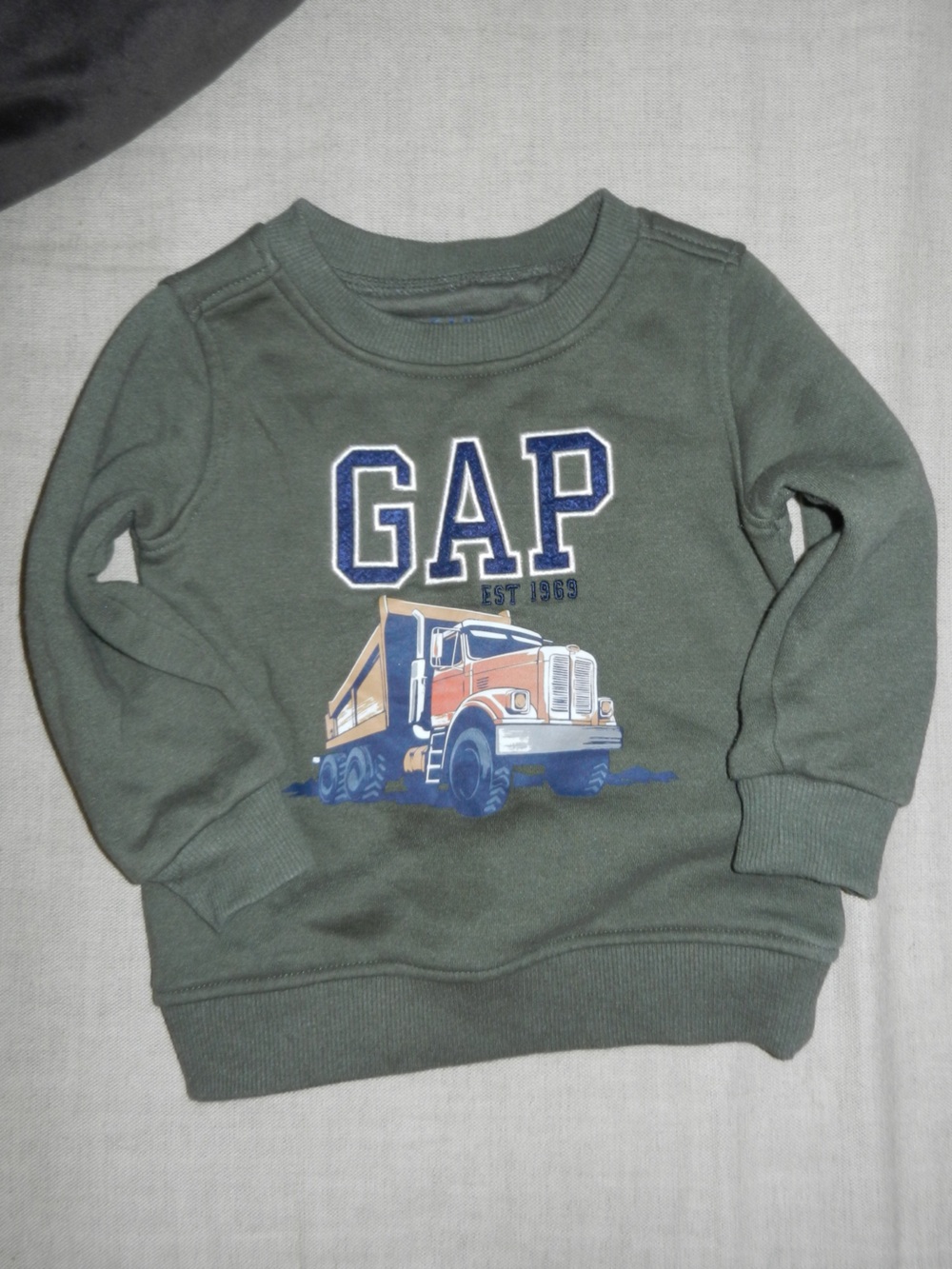 GAP Toddler Boy Crewneck Sweatshirt